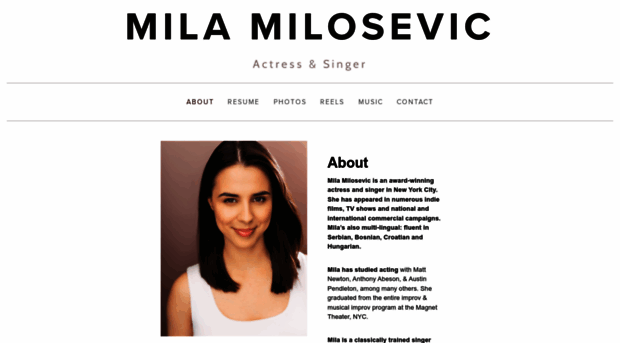 milamilosevic.com