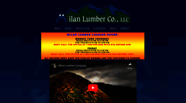 milanlumber.com