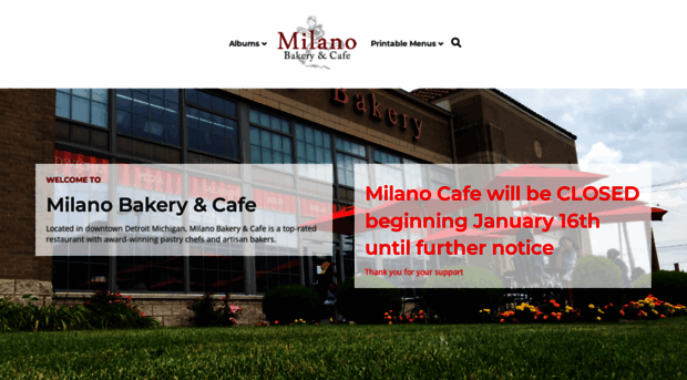 milanobakeryandcafe.com