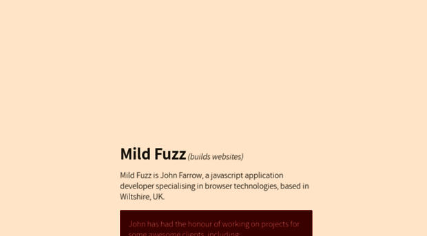 mildfuzz.com