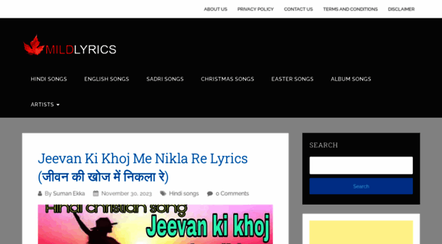 mildlyrics.com