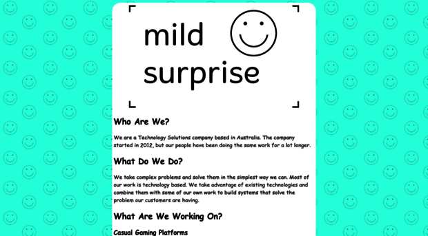 mildsurprise.com