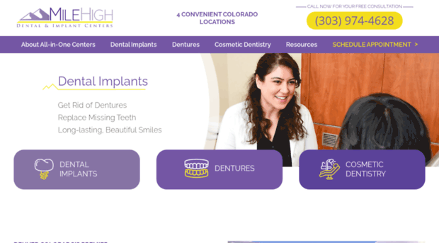 milehighdentalcenters.com