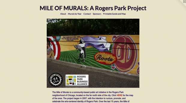 mileofmurals.com