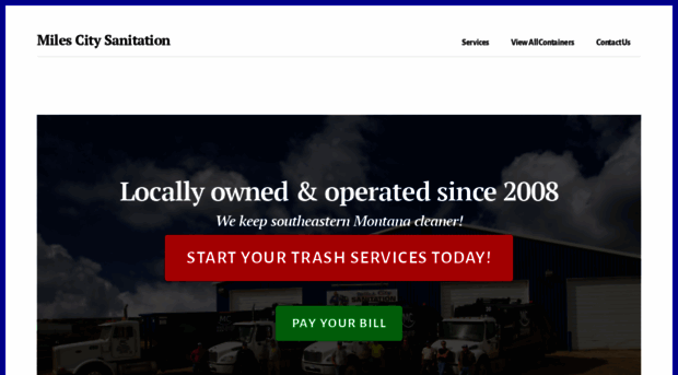 milescitysanitation.com