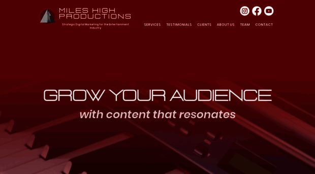 mileshighproductions.com