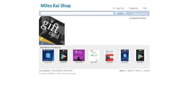 mileskaishop.ecrater.com