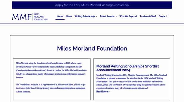 milesmorlandfoundation.com