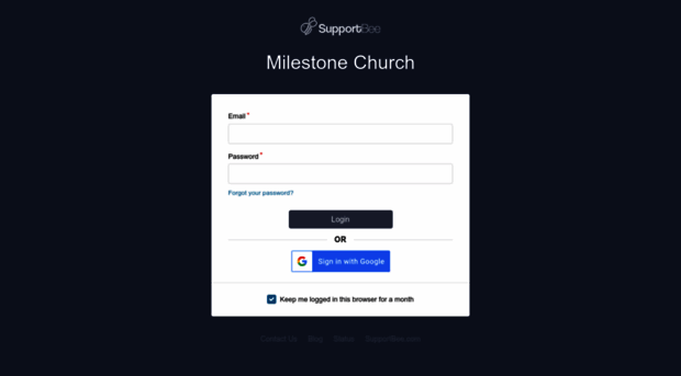 milestonechurch.supportbee.com