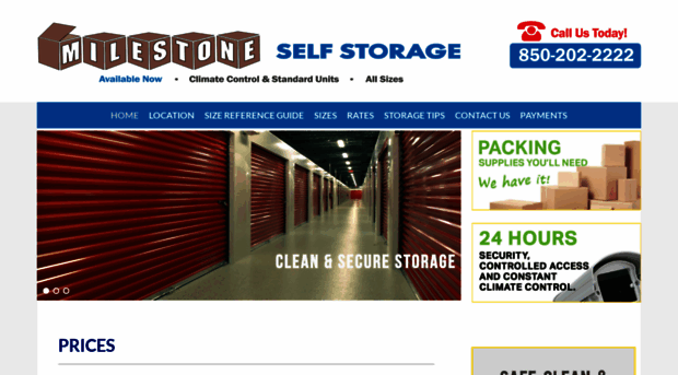 milestoneselfstorage.com