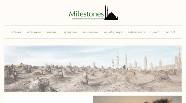 milestonesjournal.net