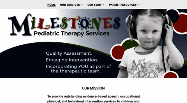 milestonespediatrictherapy.net