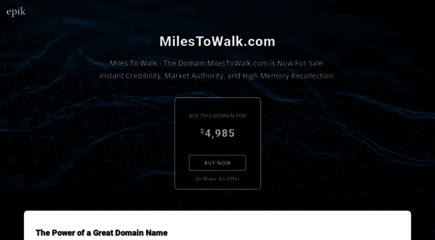 milestowalk.com