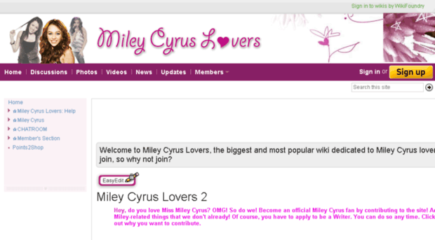 mileycyruslovers.wetpaint.com