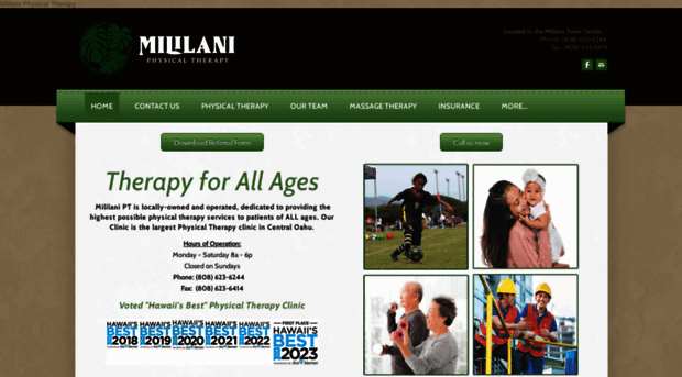 mililaniphysicaltherapy.com