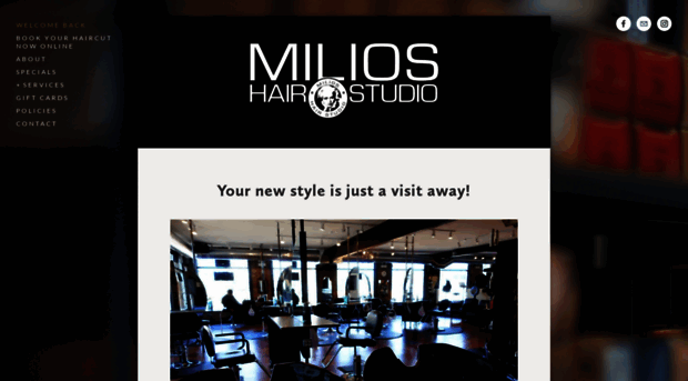 milioshairsalon.com