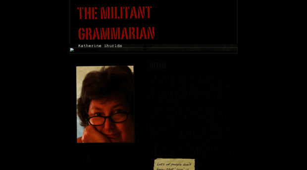 militantgrammarian.com