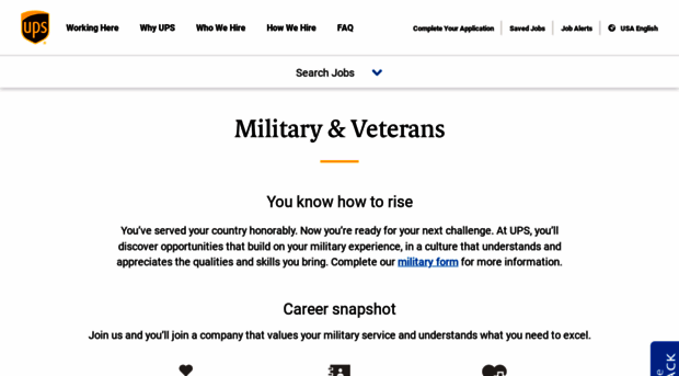 military.jobs-ups.com