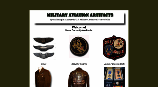 militaryaviationartifacts.com