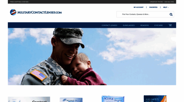 militarycontactlenses.com