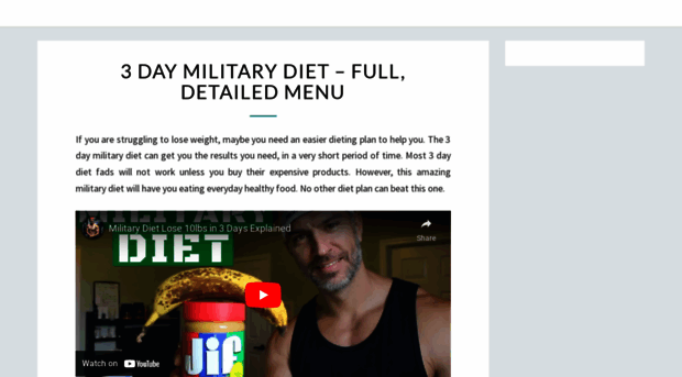 militarydietzone.com