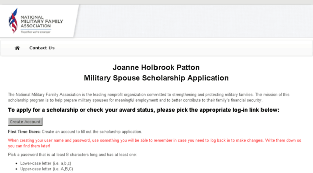 militaryfamily.scholarships.ngwebsolutions.com