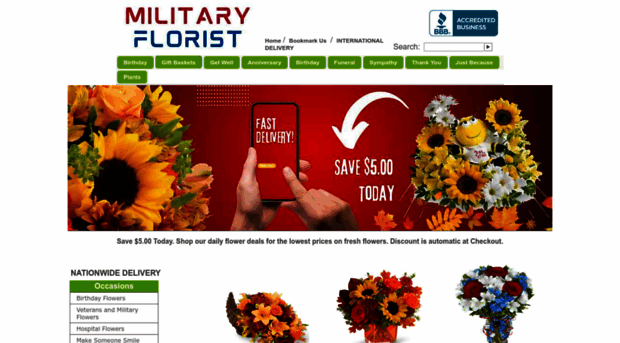 militaryflorist.com