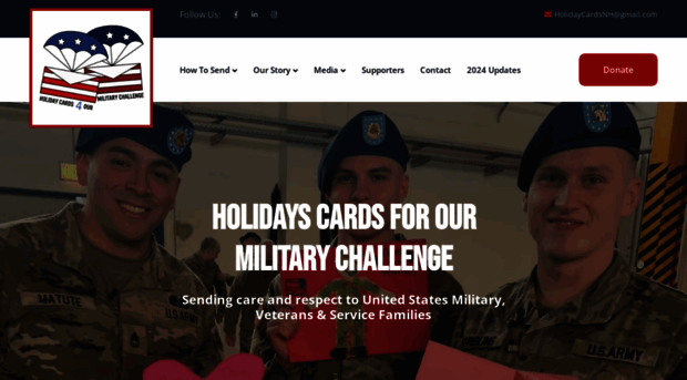 militaryholidaycardchallenge.com