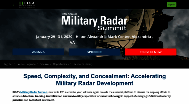 militaryradarsummit.com