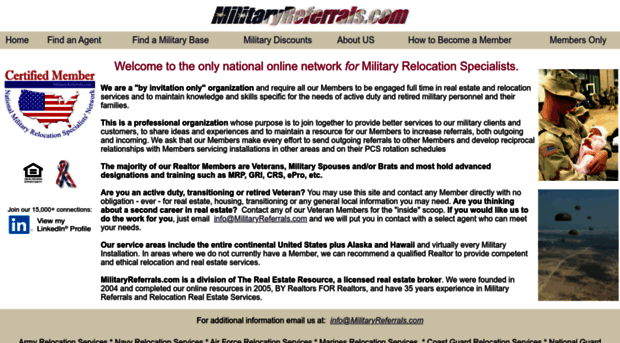 militaryreferrals.com