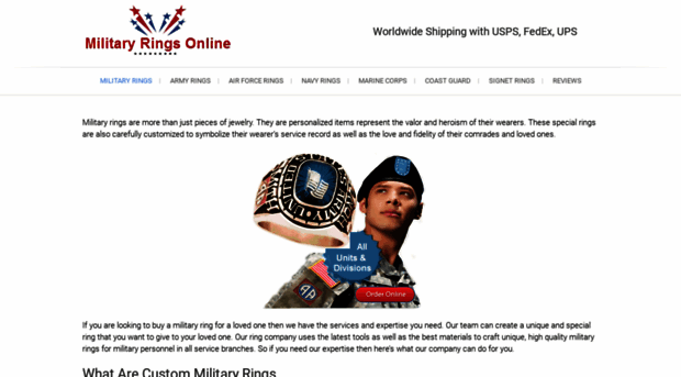 militaryringsonline.com