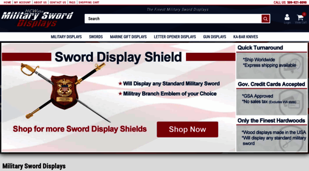 militarysworddisplays.com