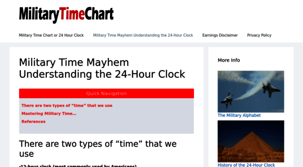 militarytimechart.net