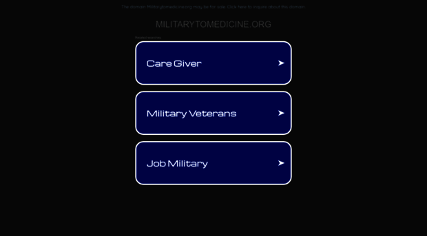 militarytomedicine.org