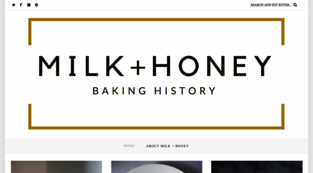 milkandhoneythebakery.com