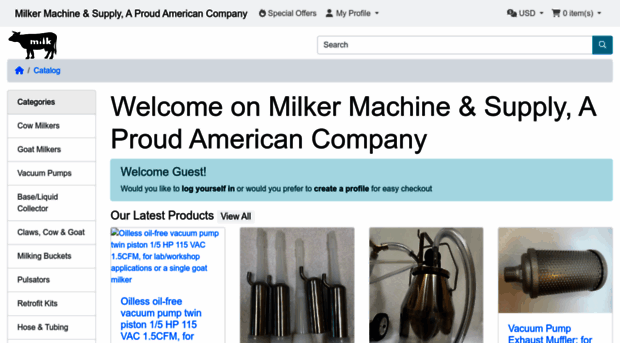 milkersupply.com