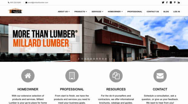 millardlumber.com