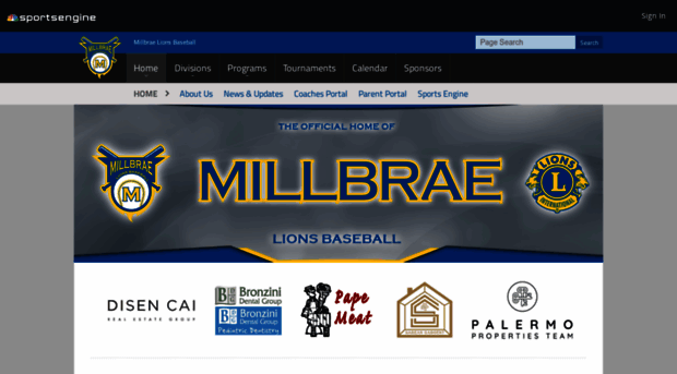 millbraebaseball.com