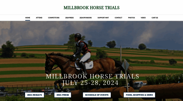 millbrookhorsetrials.com