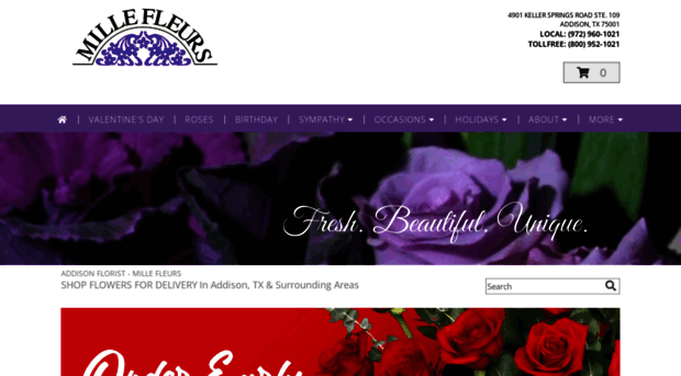 millefleursflowers.com