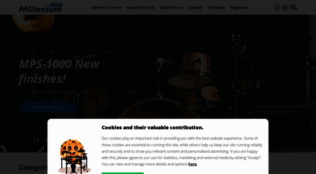 milleniumdrums.com