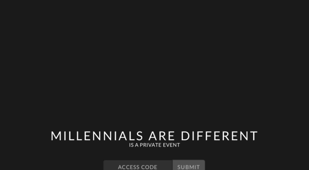 millennialsaredifferent.splashthat.com