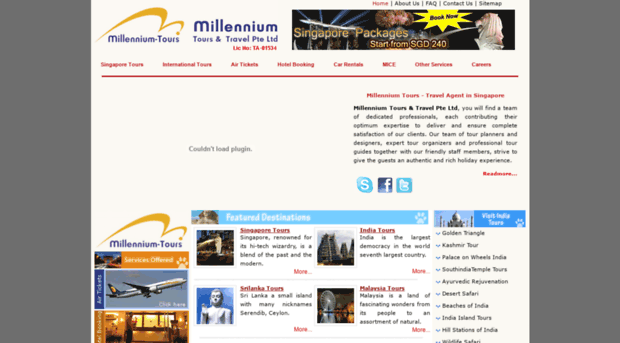 millennium-tours.com