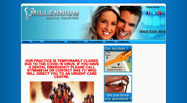 millenniumdentalpractice.com