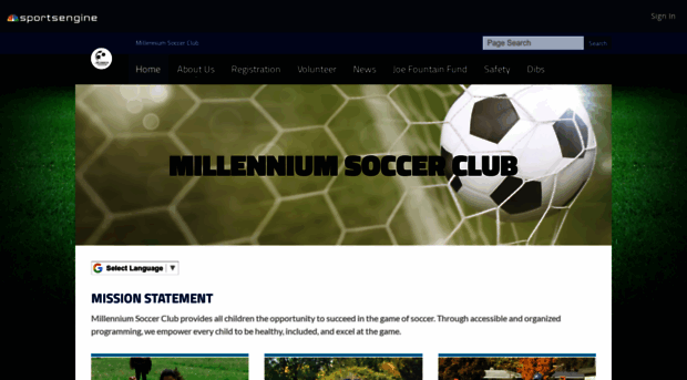 millenniumsoccerclub.org