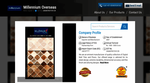 millenniumtile.in