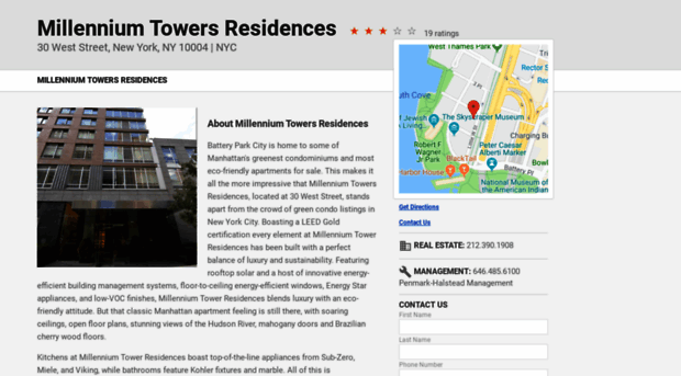 millenniumtowersresidences.com