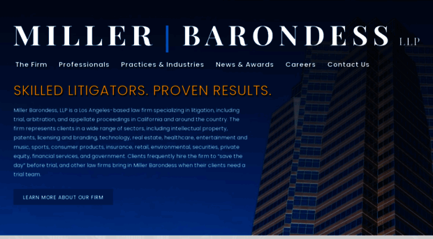 millerbarondess.com