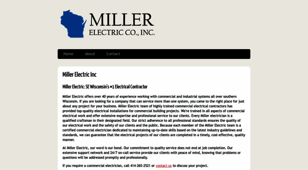 millerelectricinc.net