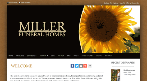 millerfuneralhomes.net